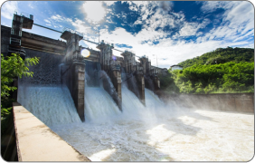 大通河朱岔峡水力発電所